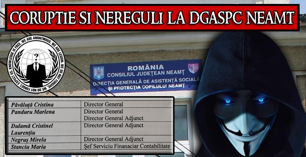 Coruptie si nereguli la DGASPC Neamt