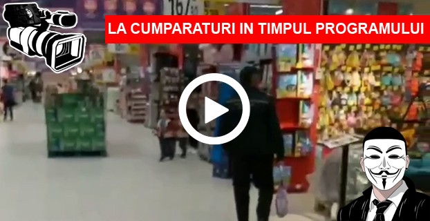 VIDEO – Trantorii de la Locala surprinsi din nou la cumparaturi in timpul programului!