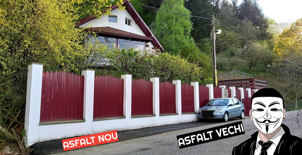 Viceprimarul Gavrilescu si asfaltul din bani publici