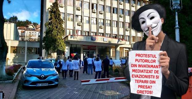 Despre protestul GRETOS al PUTORILOR din invatamant!