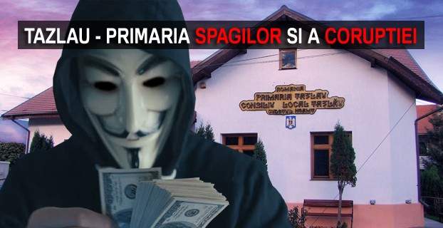 SPAGA si CORUPTIE la Primaria Tazlau – USR!
