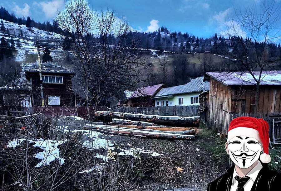 Acasa la fratele (alt talhar) padurarului Danut de la Bicazul Ardelean