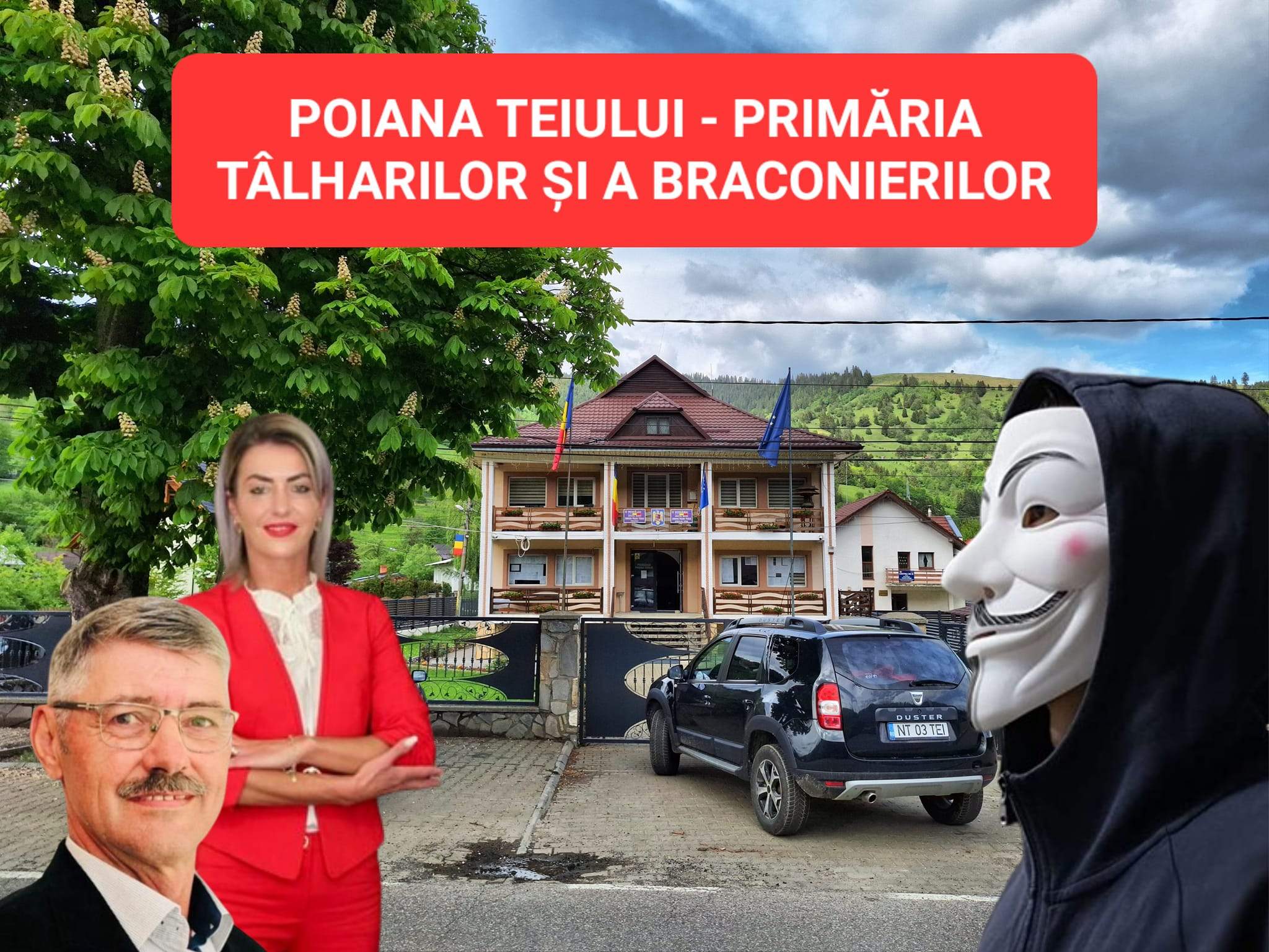 Primaria talharilor si a braconierilor, prieteni si consilieri ai penalei Ana Ancuta