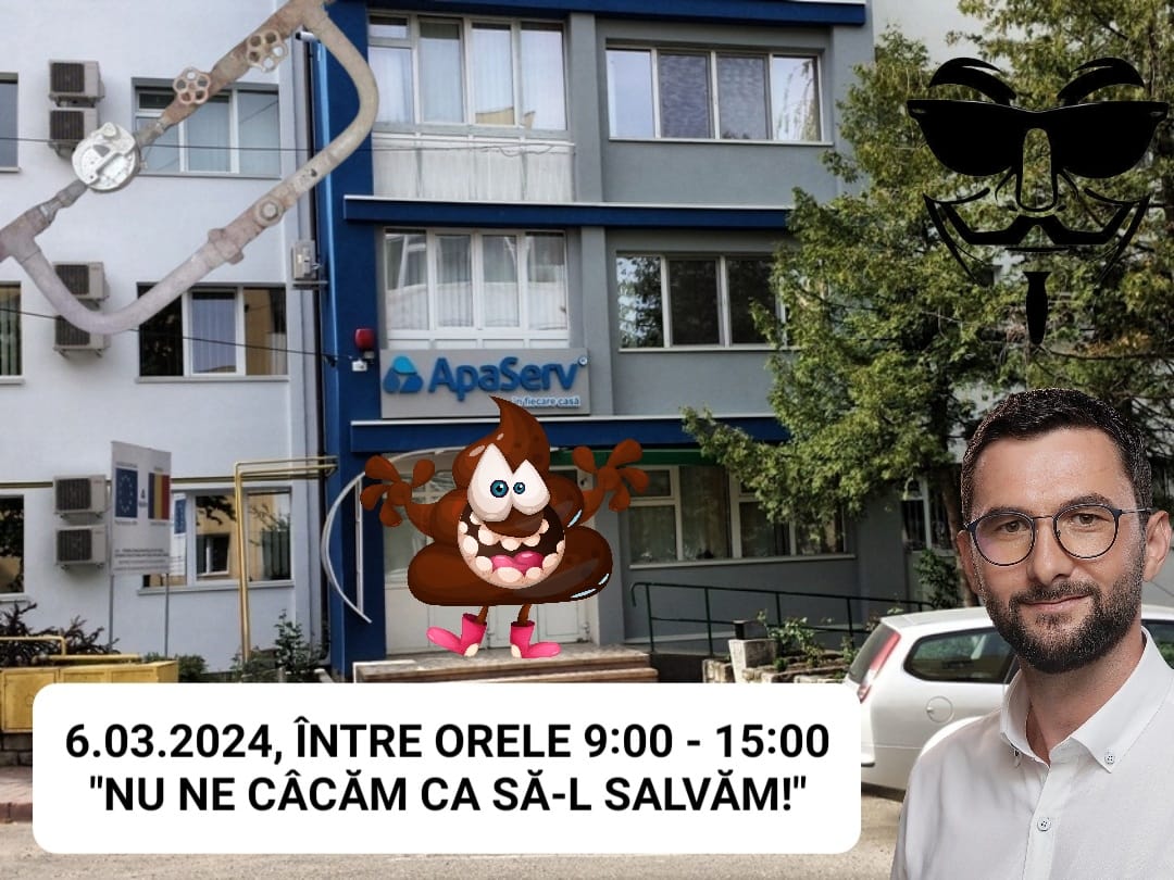 Nu ne cacam ca sa-l salvam pe Carabelea (hotul de apa)