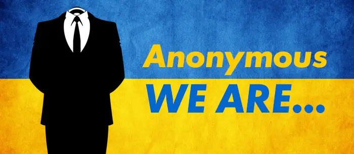 Anonymous : We Are….