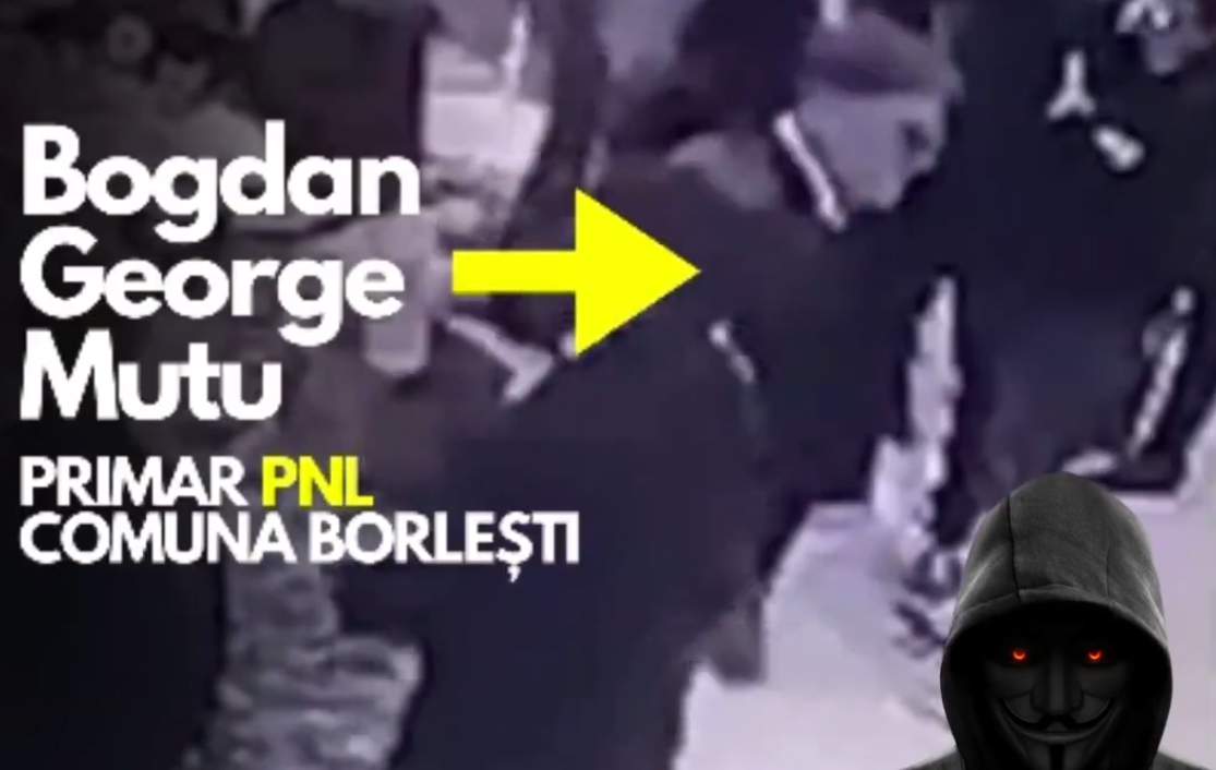 Bataie la Borlesti cu primarul George Mutu (PNL Neamt) in plina campanie electorala