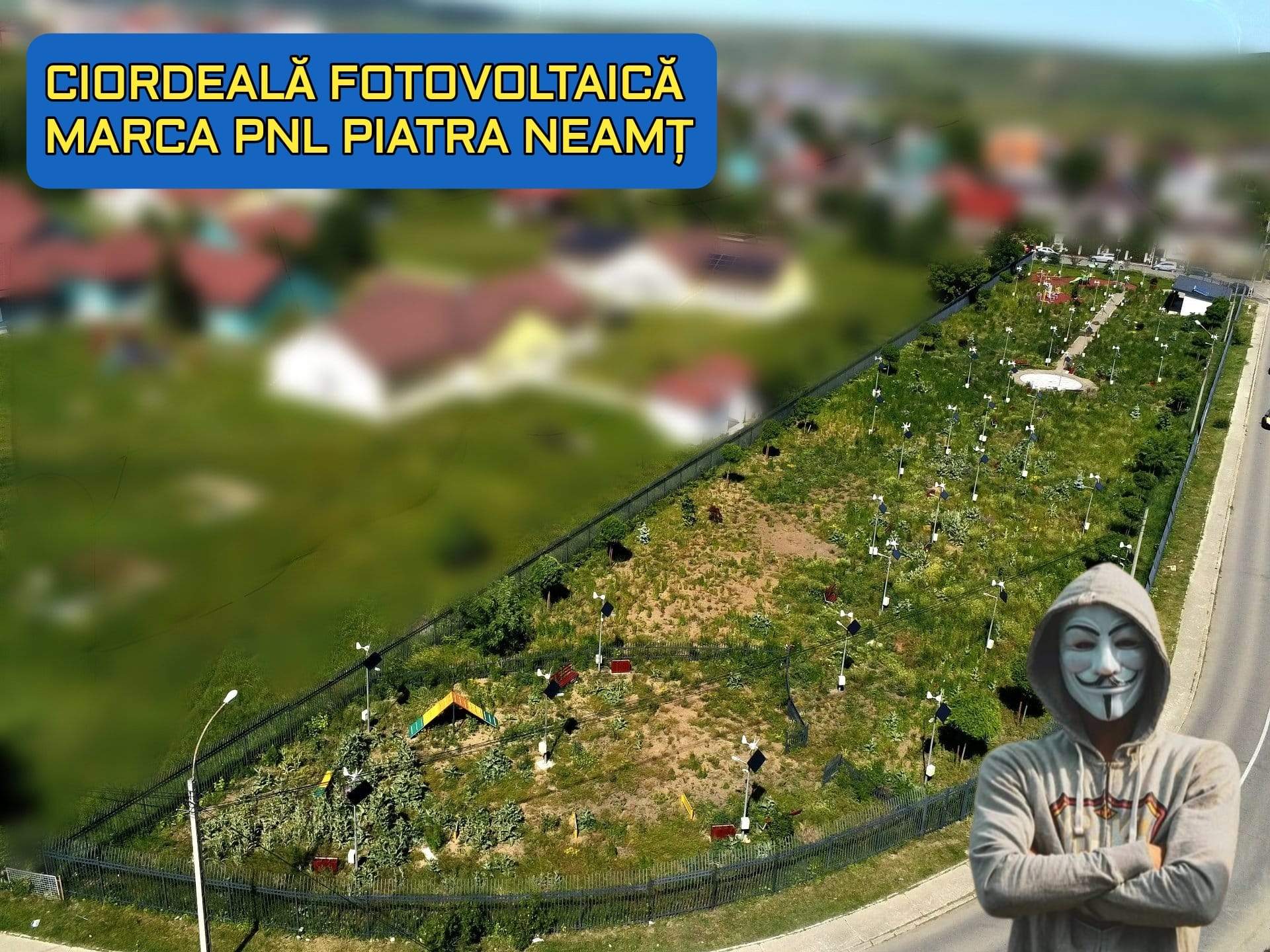 Ciordeala fotovoltaica marca Andrei Carabelea (PNL Neamt)