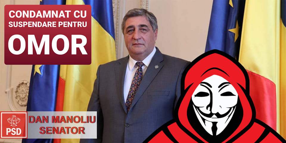 Dan Manoliu (fost Senator PSD Neamt), condamnat definitiv pentru omor