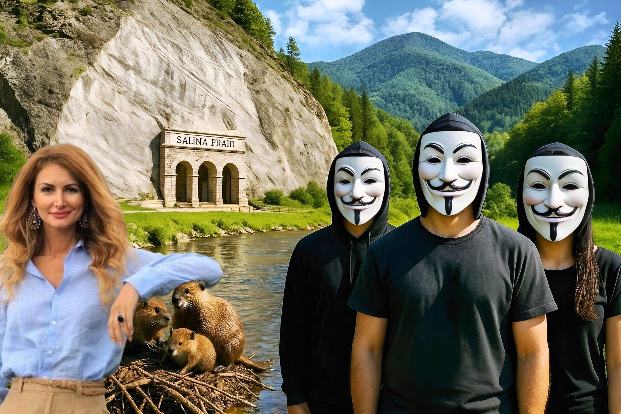 Castorii din Neamt de la SALROM si salina Praid…