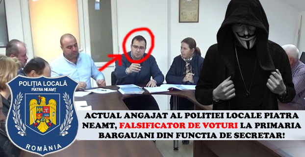 angajat corupt politia locala piatra neamt c anonymous piatra neamt