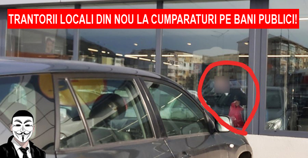Orfanii de la Locala si cumparaturile (LIDL – zona garii)