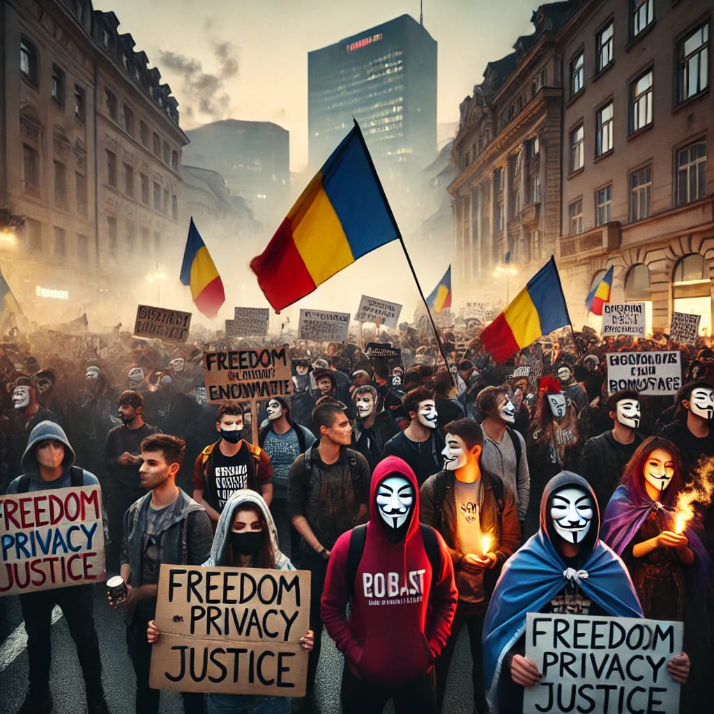 democratia a murit romania alegeri anulate anonymous piatra neamt