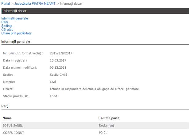 dosar corfu janel anonymous piatra neamt dosar corfu janel