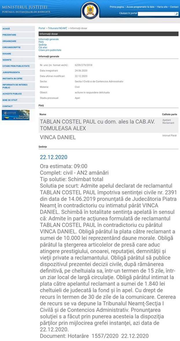 santaj vinca daniel paul tablan neamt vestea net anonymous piatra neamt santaj vinca daniel paul tablan neamt vestea net