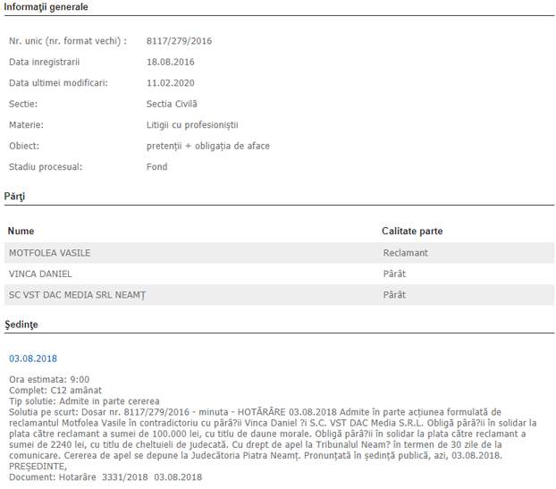 dosar vinca 4 anonymous piatra neamt dosar vinca 4