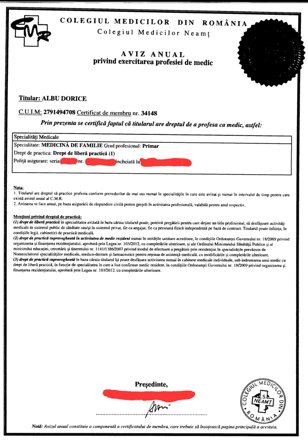 medic familie dorice albu anonymous piatra neamt medic familie dorice albu
