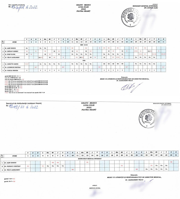 pontaj iulie 1 anonymous piatra neamt pontaj iulie 1